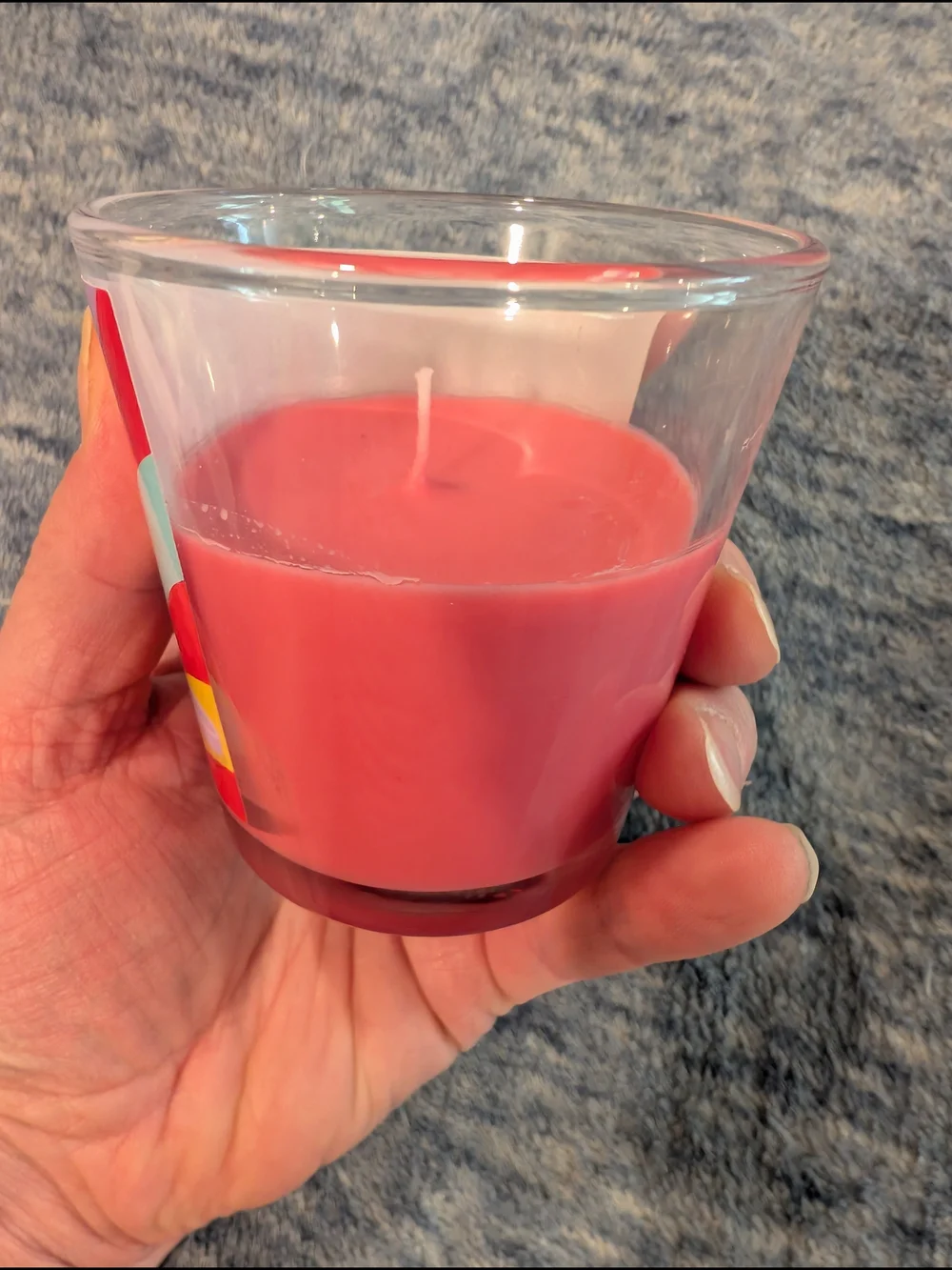 Smarties Scented Candle - Red